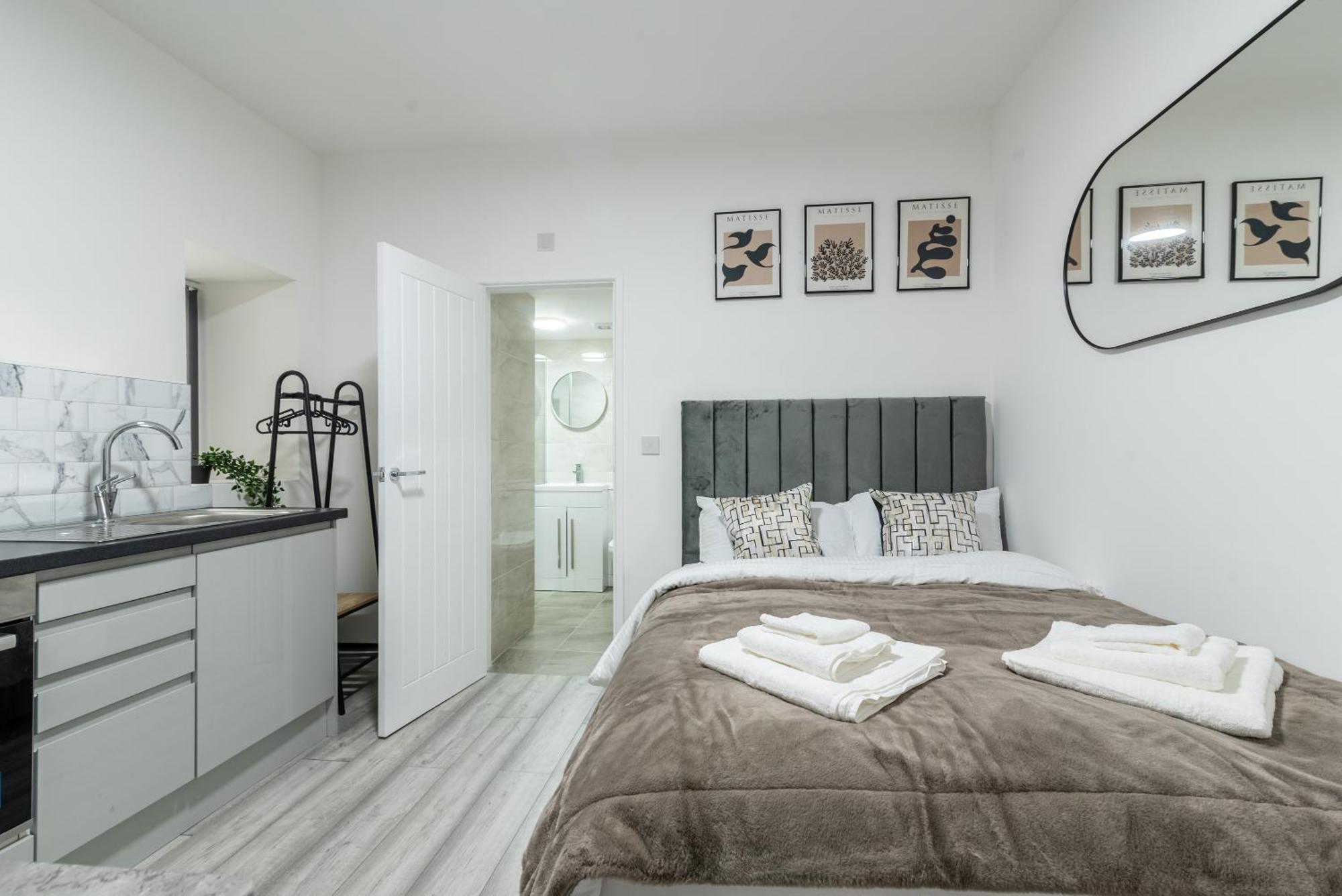 Cosy Cardiff Apartments - Garden Lounge Bagian luar foto