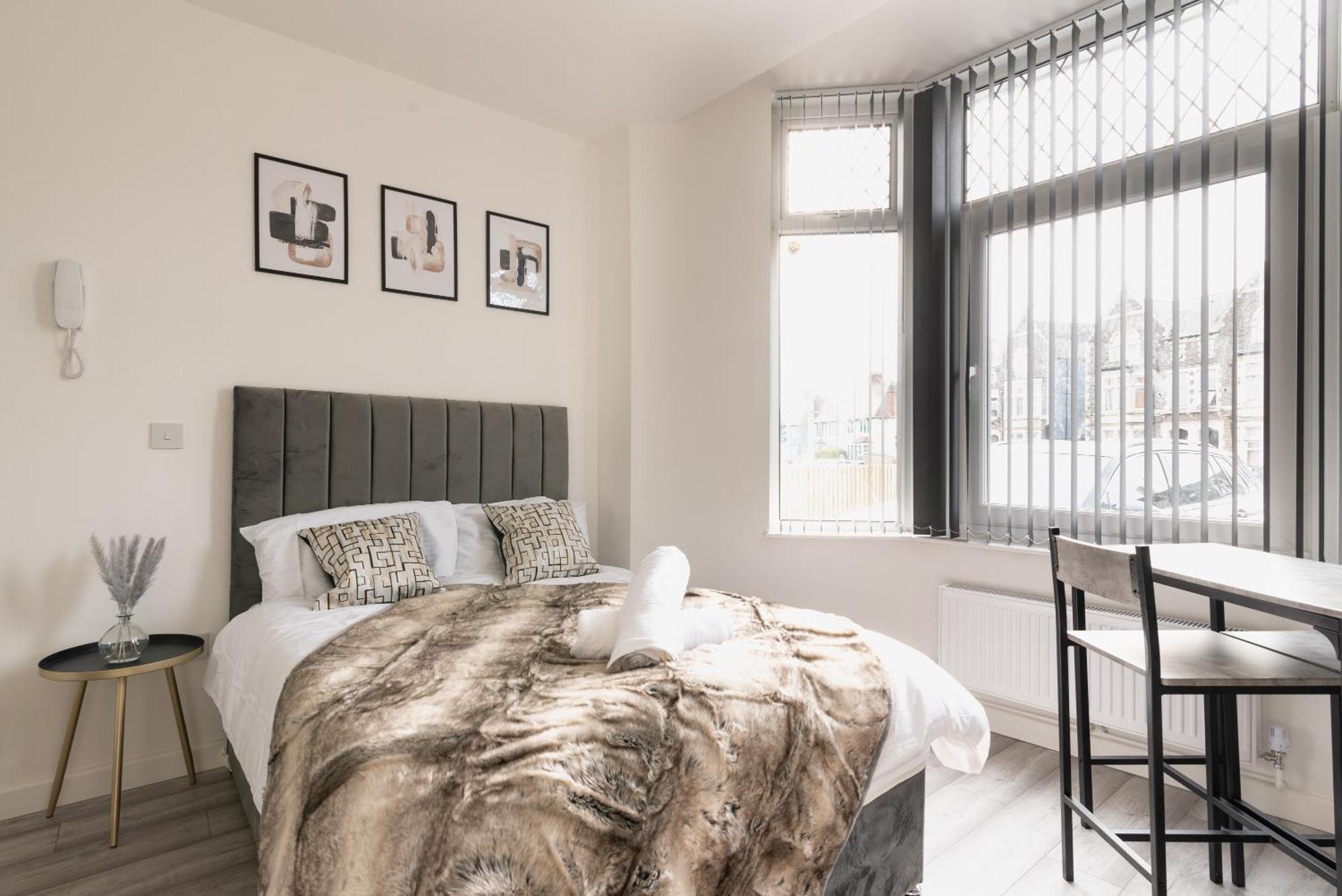 Cosy Cardiff Apartments - Garden Lounge Bagian luar foto