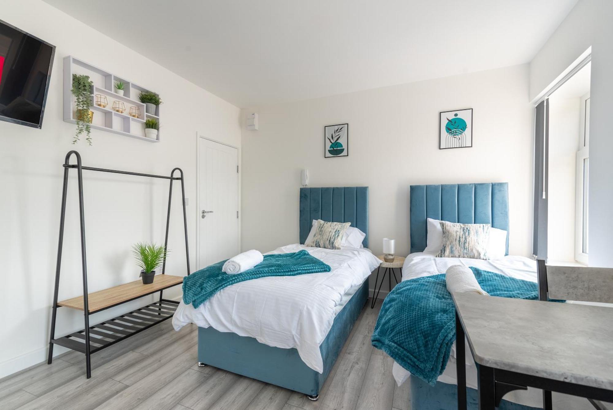Cosy Cardiff Apartments - Garden Lounge Bagian luar foto